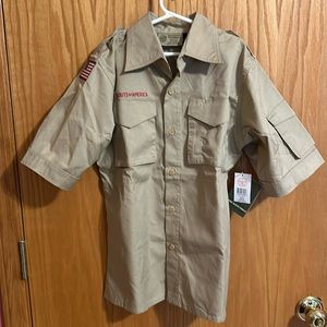 Boy Scouts short sleeve uniform shirt